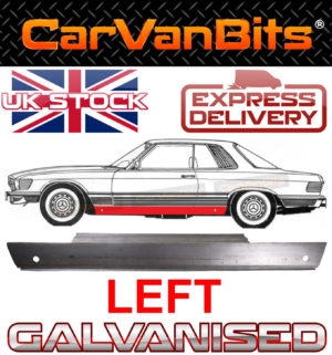 For Mercedes Slc R107 Coupe 71 89 Full Sill Repair Body Rust Outer Panel Left 374444115045