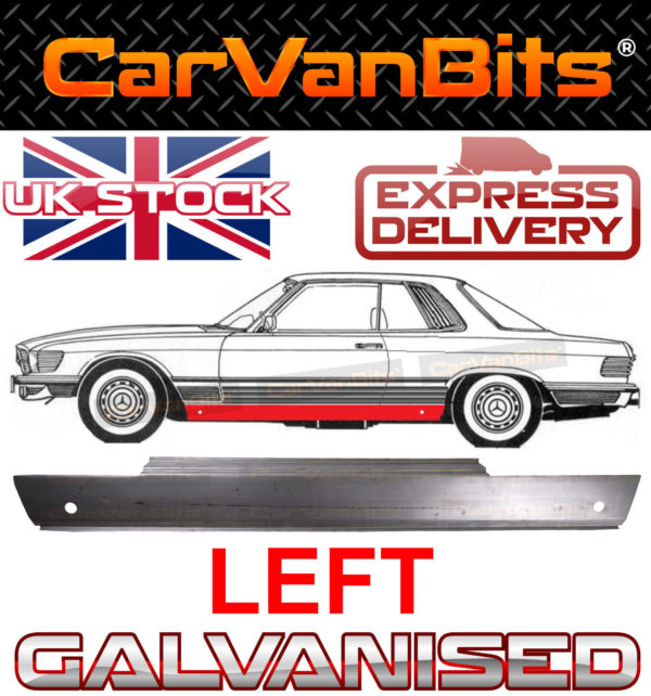 For Mercedes Slc R107 Coupe 71 89 Full Sill Repair Body Rust Outer Panel Left 374444115045