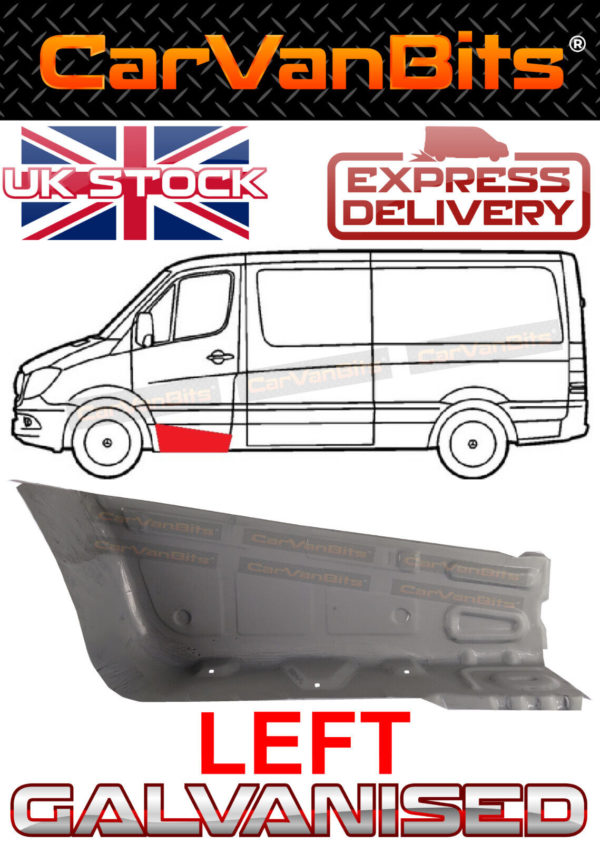 For Mercedes Sprinter Vw Crafter 06 18 Front Inner Sill Doorstep Repair Panel Le 374259915905