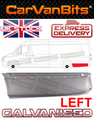 For Mercedes Sprinter Vw Crafter Xlwb 06 18 Behind Rear Wheel Arch Repair Panel 374374816205