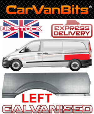 For Mercedes Vito Viano W639 03 14 Rear Wheel Arch Repair Panel Upper Side Body 375743039295