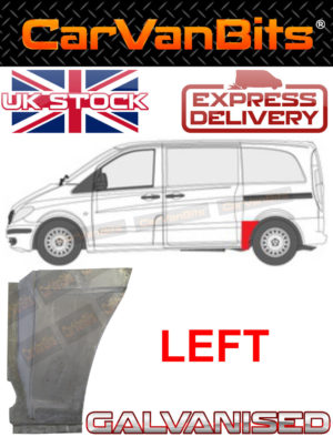 For Mercedes Vito Viano W639 Swb Lwb 03 14 Front Of Rear Wheel Arch Repair Panel 374376144615