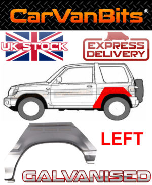 For Mitsubishi Pajero Montero 90 00 3door Rear Wheel Arch Repair Body Rust Panel 374190058245