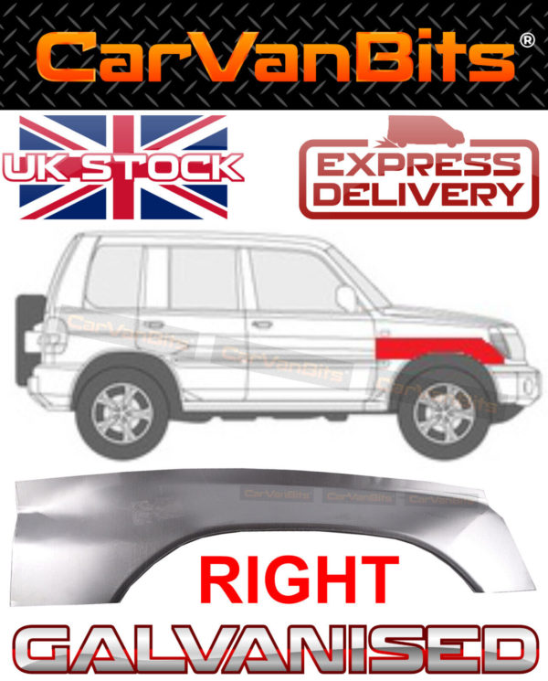 For Mitsubishi Pajero Pinin 98 07 Front Wing Arch Repair Body Sill Rust Panel Ri 374259915935