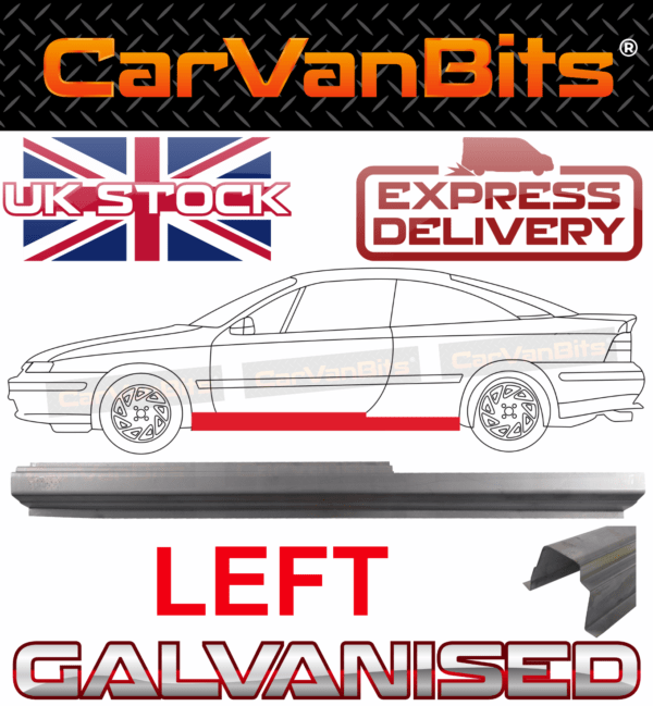 For Opel Vauxhall Calibra 89 97 Sill Repair Body Rust Outer Panel Left 375202851175