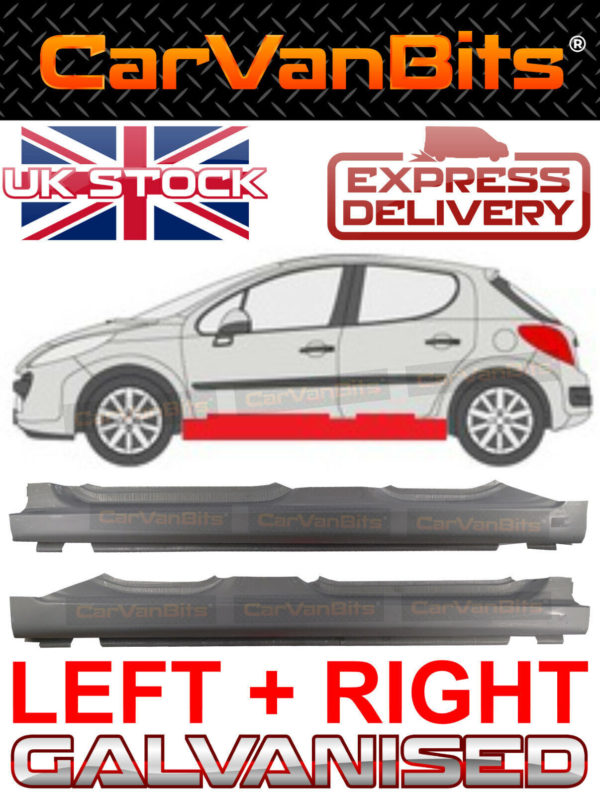 For Peugeot 207 06 13 5 Door Full Sill Repair Body Rust Outer Panel Galvanised 374259915875