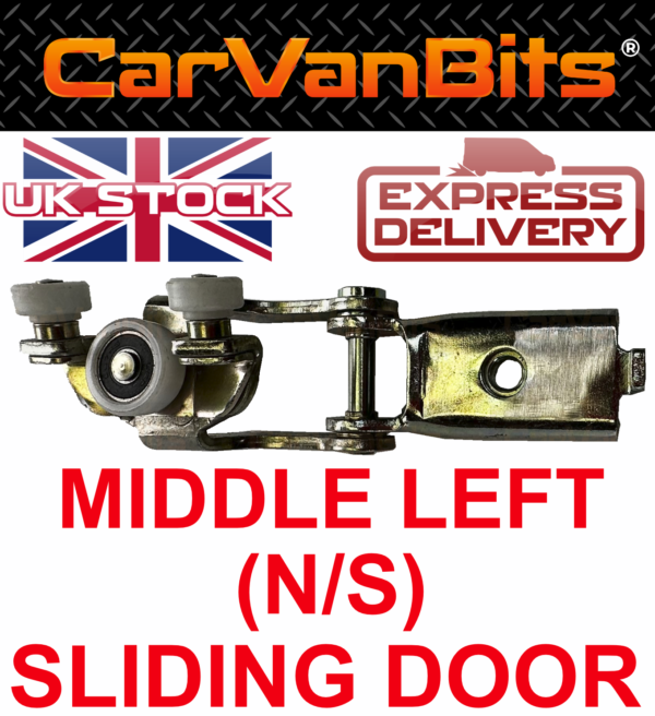 For Sprinter Vw Lt 95 06 Side Sliding Door Roller Guide Hinge Middle Left 375039876175