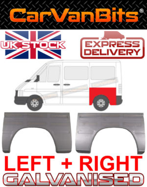 For Sprinter Vw Lt Swb 95 05 Rear Wheel Arch Repair Body Sill Quarter Panel Pair 374451023555