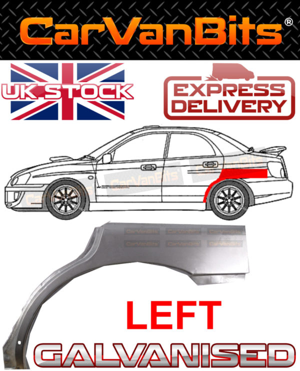 For Subaru Impreza Gd 01 07 Saloon Rear Wheel Arch Repair Body Rust Panel Lef 374191645745