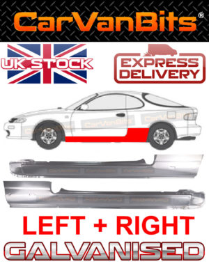 For Toyota Celica T16 2d 85 89 Sill Repair Body Rust Outer Panel Pair 374179825135