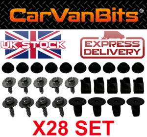 For Toyota Corolla E12 02 07 Undertray Under Engine Cover Clip Kit Fixing Clips 375429257905