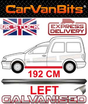 For Vw Caddy Ii 9u 9kv Seat Inca 95 04 Sill Repair Body Rust Panel Left 375335973985