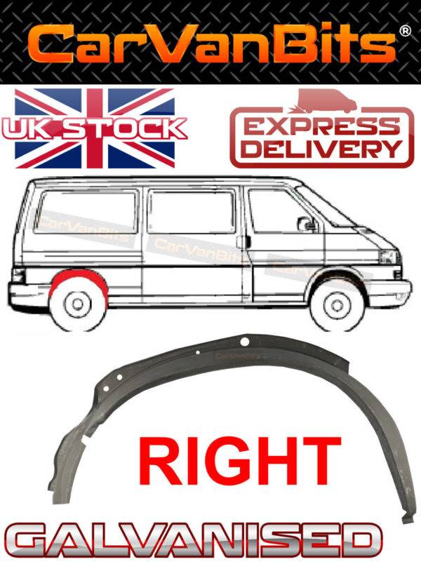 For Vw Transporter T4 90 03 Inner Rear Wheel Arch Repair Body Rust Panel Right 373837027955