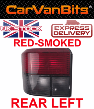 For Vw Transporter T4 90 03 Rear Back Tail Corner Light Lamp Red Smoked Left 375225912315