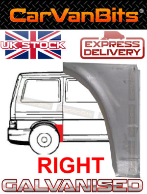 For Vw Transporter T4 Swb 90 03 In Front Of Rear Wheel Arch Wing Repair Panel 374084231695