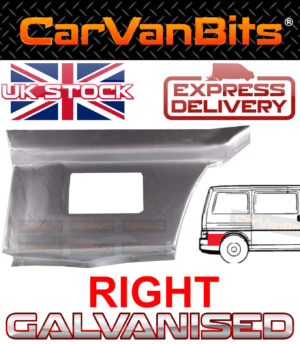 For Vw Transporter T4 Swb Lwb 90 03 Behind Rear Wheel Arch Wing Repair Panel Rig 374084268955