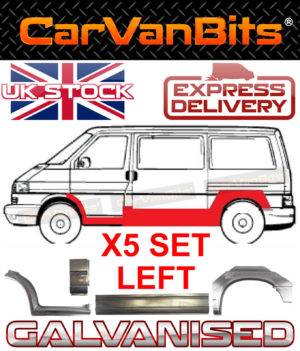 For Vw Transporter T4 Swb Mwb 90 03 Outer Repair Body Panel Doorstep Sill Wing L 374370360915