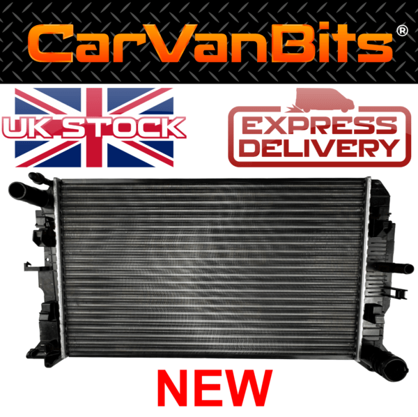 For Vw Volkswagen Crafter 2e 2005 2017 Radiator New 375536695935