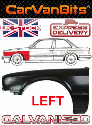 For Bmw 3 Series E30 82 94 New Front Wing Fender Repair Panel Left Galvanised 374602773856