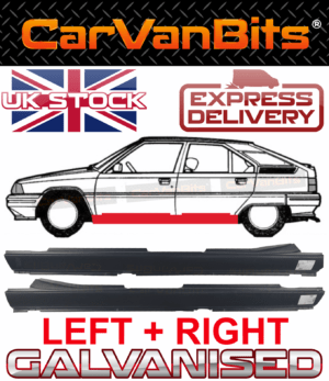 For Citroen Bx Xb 4 Door 82 94 Full Sill Repair Body Rust Outer Panel Pair 375290293306