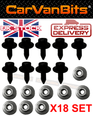 For Citroen Jumper 1994 2006 Undertray Under Engine Cover Kit Clip Fixing Clips 375528218976