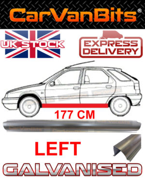 For Citroen Zx 91 98 Sill Repair Body Rust Outer Panel 177cm Left 374374858986