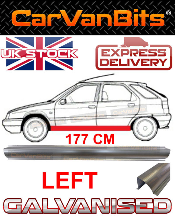 For Citroen Zx 91 98 Sill Repair Body Rust Outer Panel 177cm Left 374374858986