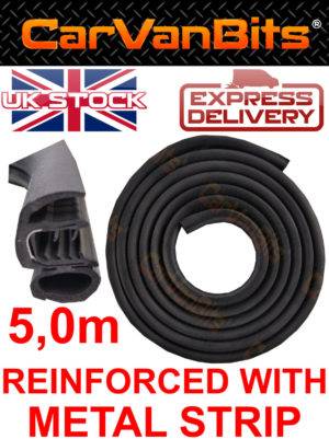 For Fiat Ducato Boxer Relay Jumper 06 14 Front Door Weatherstrip Rubber Seal 374187585336