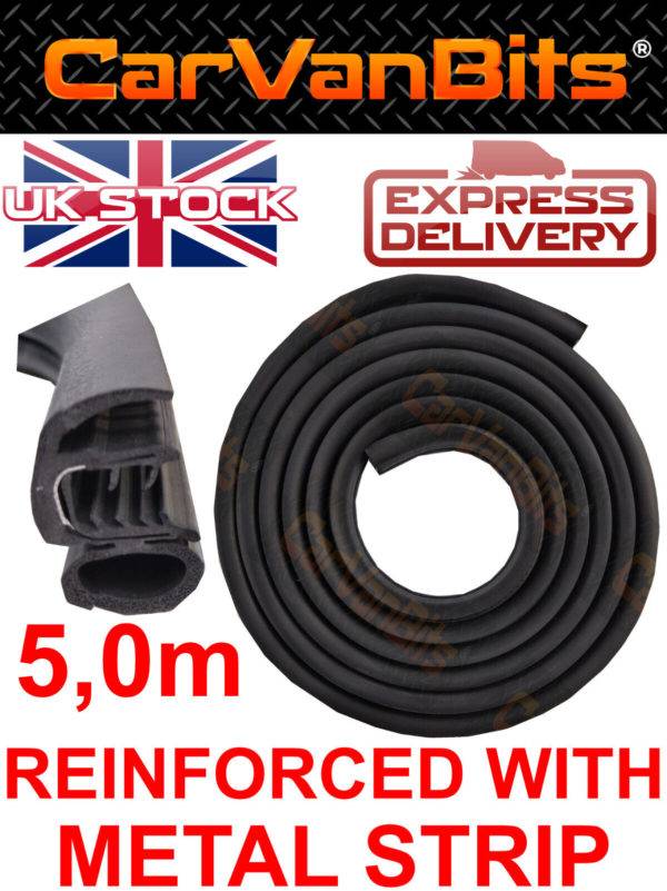 For Fiat Ducato Boxer Relay Jumper 06 14 Front Door Weatherstrip Rubber Seal 374187585336