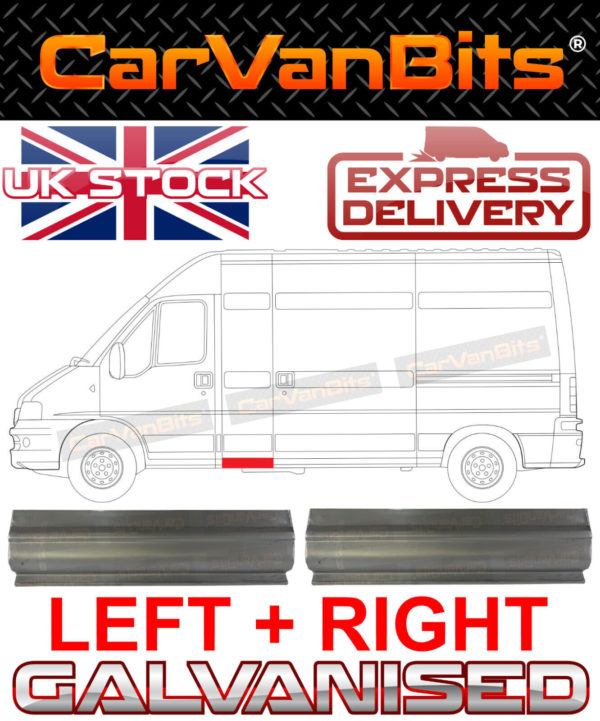 For Fiat Ducato Boxer Relay Jumper Lwb 94 06 Behind Front Door Repair Panel Sill 374410662736