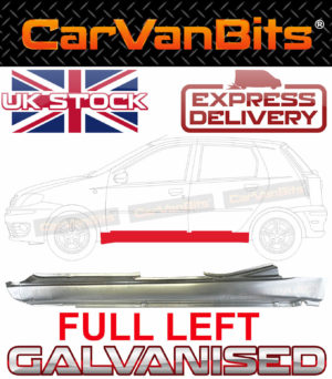 For Fiat Punto 2 Ii 5 Door 99 10 Full Sill Repair Body Rust Outer Panel Fl Left 374960042376