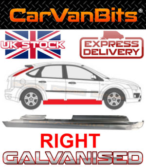 For Ford Focus Mk2 C Max 03 10 4d5d Saloon Estate Full Sill Repair Body Panel 373867893536