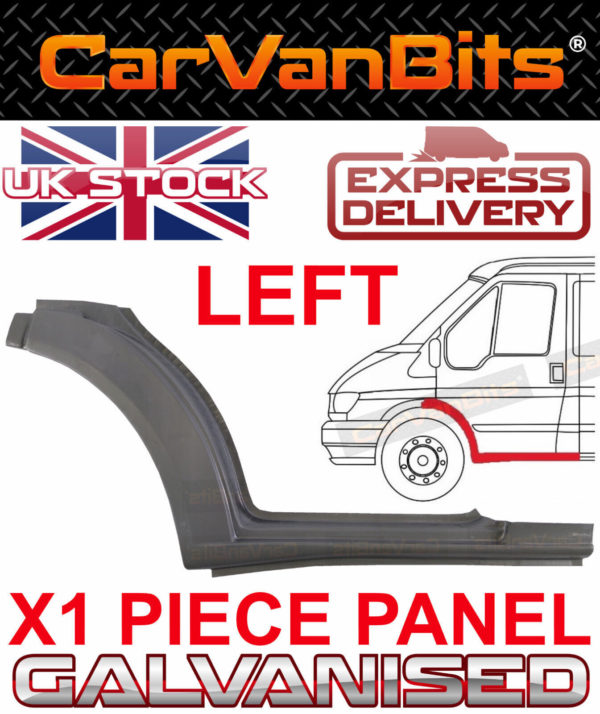 For Ford Transit Mk6 Mk7 00 13 Front Wheel Arch Wing Door Sill Repair Panel Left 374534537536