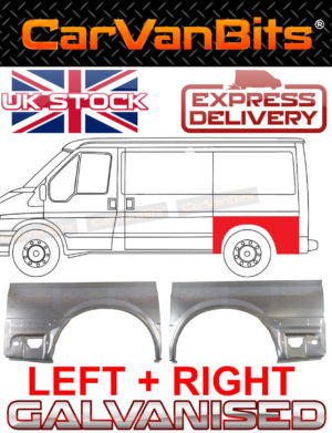 For Ford Transit Swb 00 14 Mk6 Mk7 Rear Wheel Arch Quarter Repair Body Panel Set 374378048436