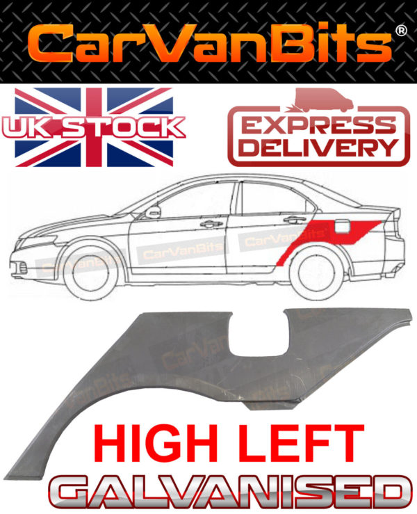 For Honda Accord 02 08 Rear Wheel Arch Wing Repair Fender Body Rust Panel High L 374383463726