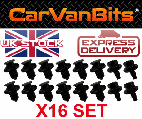 For Honda Civic Fd Fn Fk 6 11 Undertray Under Engine Cover Clip Kit Fixing Clips 375433120936