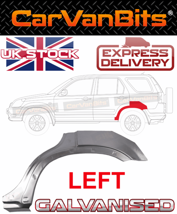 For Honda Crv Cr V Rd 01 06 Rear Wheel Arch Repair Body Outer Panel Left 375177427286