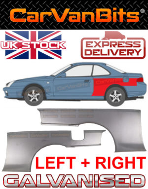 For Honda Prelude V Bb 96 01 Rear Wheel Arch Repair Rust Panel Wing Fender Pair 373202904696