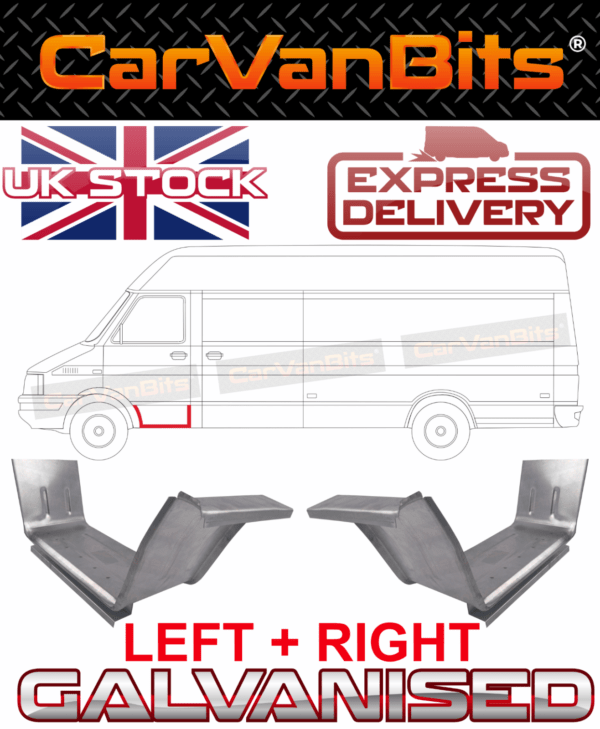 For Iveco Daily 78 98 Front Doorstep Sill Repair Body Rust Panel Pair 375165958896