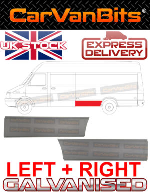 For Iveco Daily Lwb 78 98 In Front Of Rear Arch Side Body Repair Wing Panel Pair 374390128376