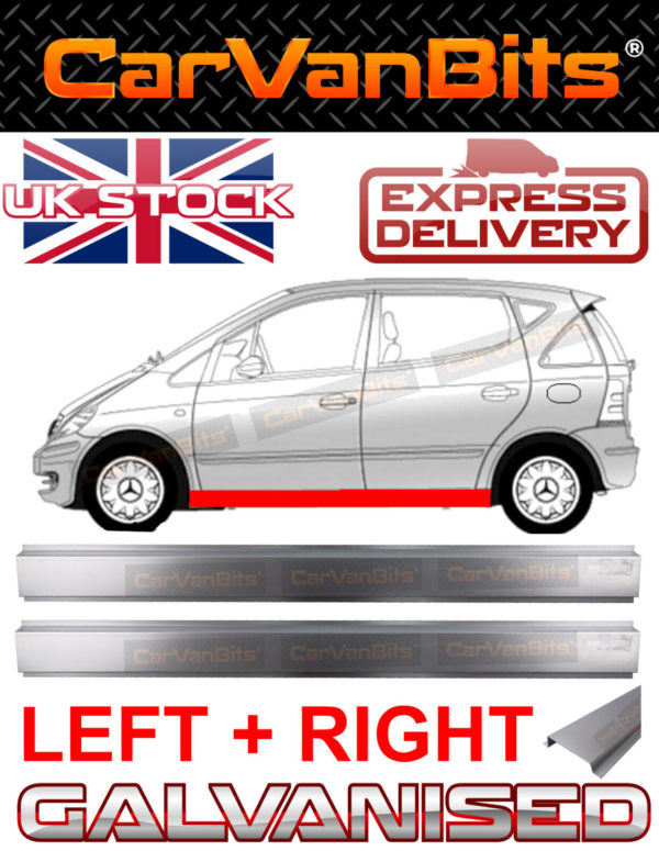 For Mercedes A Class W168 97 04 Sill Repair Body Rust Outer Panel Galvanised X2 374259915746