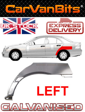 For Mercedes C Class W203 00 07 Saloon Rear Wheel Arch Repair Body Rust Panel Le 374190168826