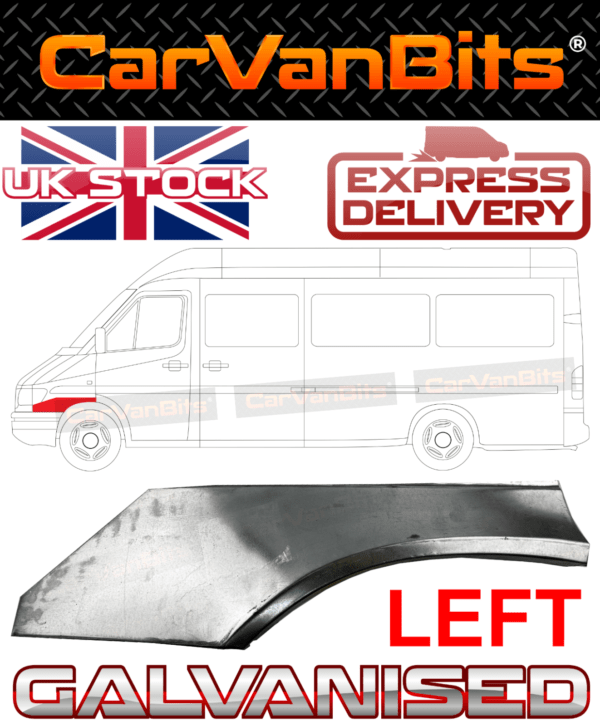 For Mercedes Sprinter 95 06 Front Wing Fender Wheel Arch Repair Panel Sill Left 375514687346