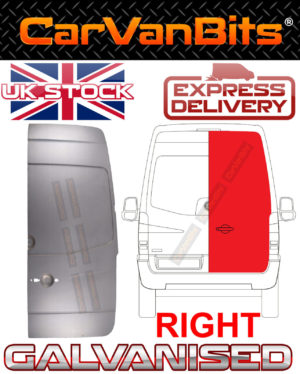 For Mercedes Sprinter Vw Crafter 06 18 Rear Door Skin Repair Body Panel Full Rig 374184665046