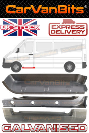 For Mercedes Sprinter Vw Lt 95 06 Doorstep Sill Inner And Outer Repair Panel Set 374064956016