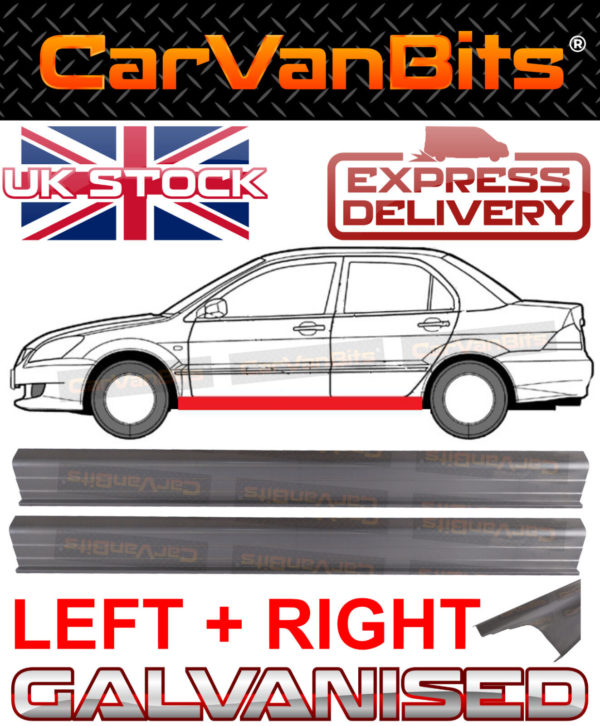 For Mitsubishi Lancer 03 08 Saloon Estate Sill Repair Body Rust Outer Panel X2 374373667786