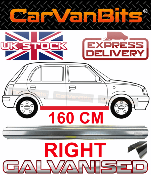 For Nissan Micra K11 35 Door 92 03 Sill Repair Body Rust Outer Panel Right 375301967526