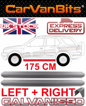 For Opel Vauxhall Frontera B U99 98 03 Sill Repair Body Rust Outer Panel Pair 375220475206