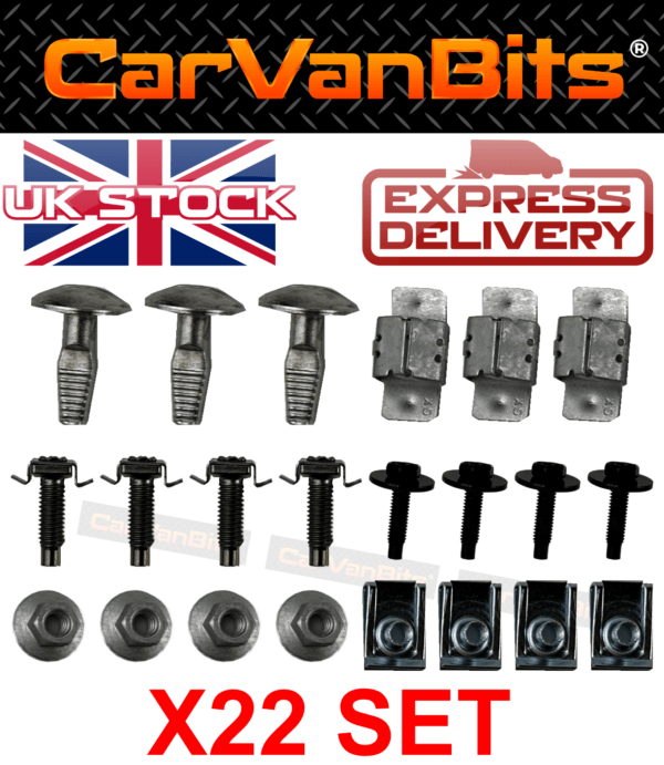 For Peugeot 308 2007 2013 Undertray Under Engine Cover Clip Kit Fixing Clips 375558198506