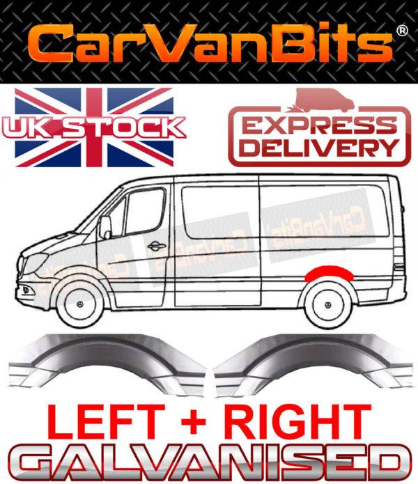 For Sprinter Vw Crafter 06 18 Rear Wheel Arch Repair Body Rust Outer Panel Low P 374226570876